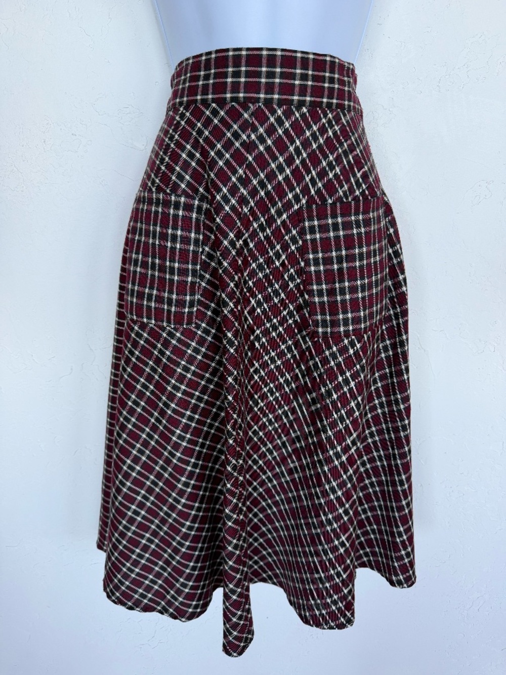 Dancing Days by Banned Retro Vintage Plaid Circle Skirt
